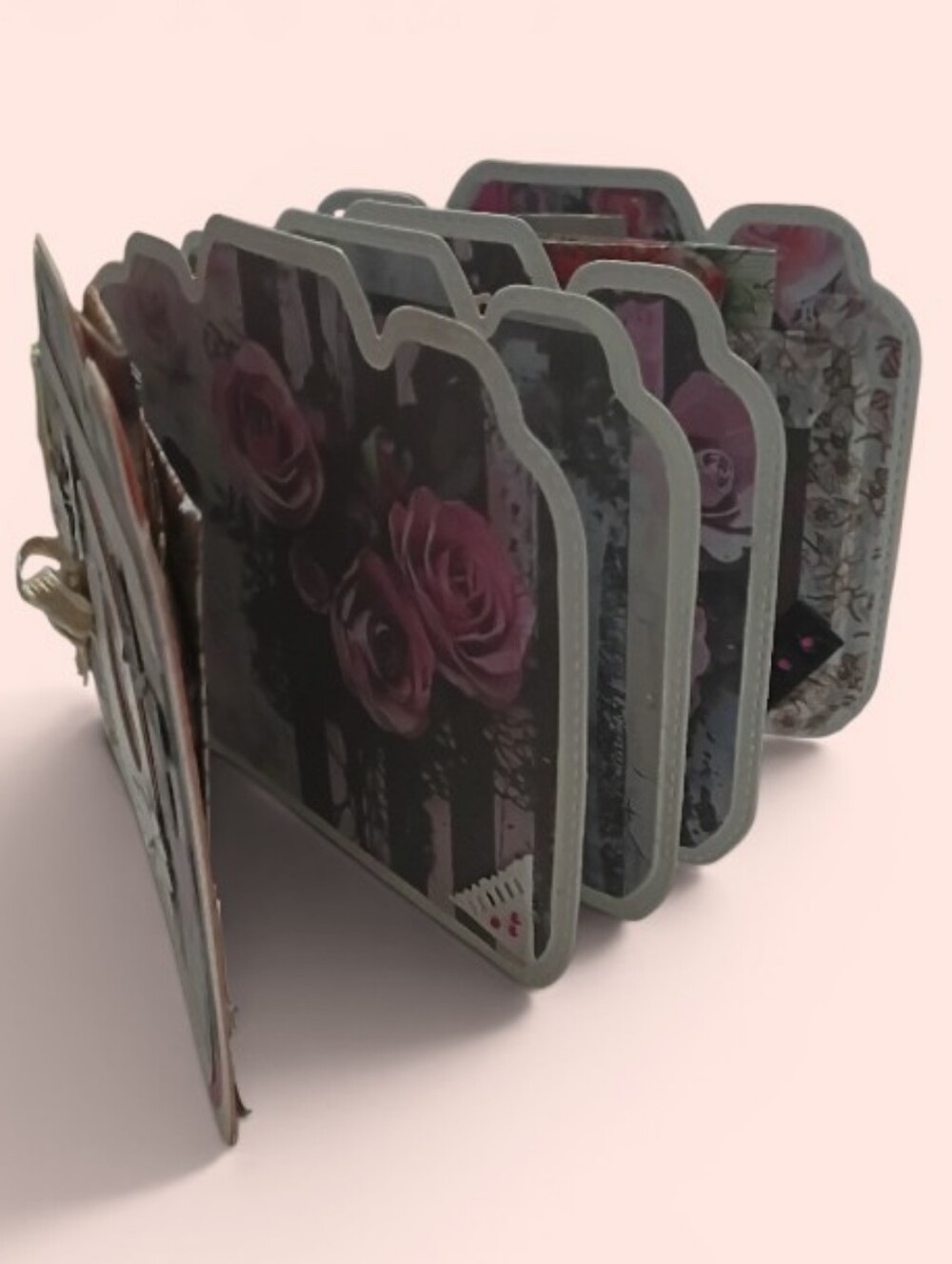 Handmade Camera-Shaped Medium Scrapbook Album - Picture 2 of 6